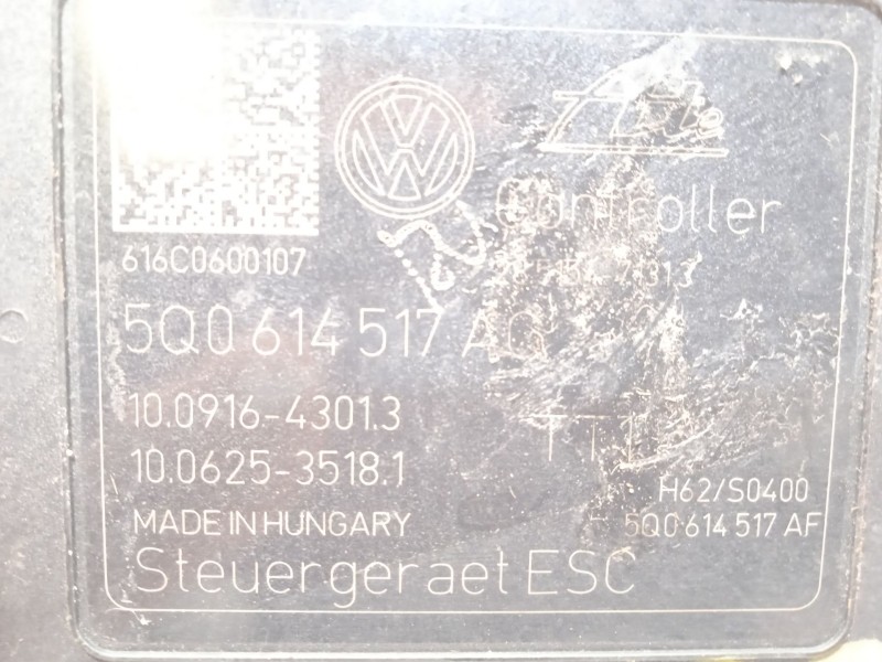 Recambio de abs para skoda octavia lim. (5e3) ambition referencia OEM IAM 5Q0614517AQ 10091643013 10022009014