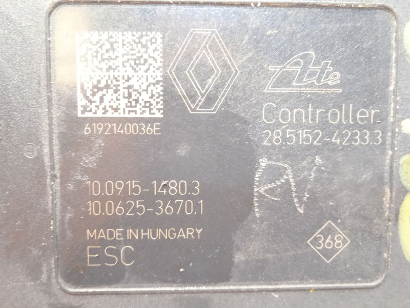 Recambio de abs para renault megane iv berlina 5p zen referencia OEM IAM 476607355R 28515242333 10022010264