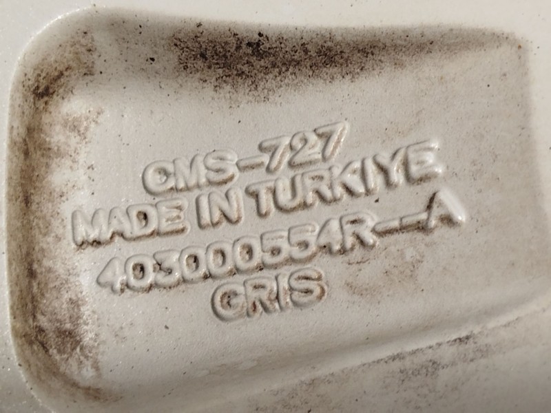 Recambio de llanta para renault captur i (j5_, h5_) 1.5 dci 90 referencia OEM IAM 403000554R  