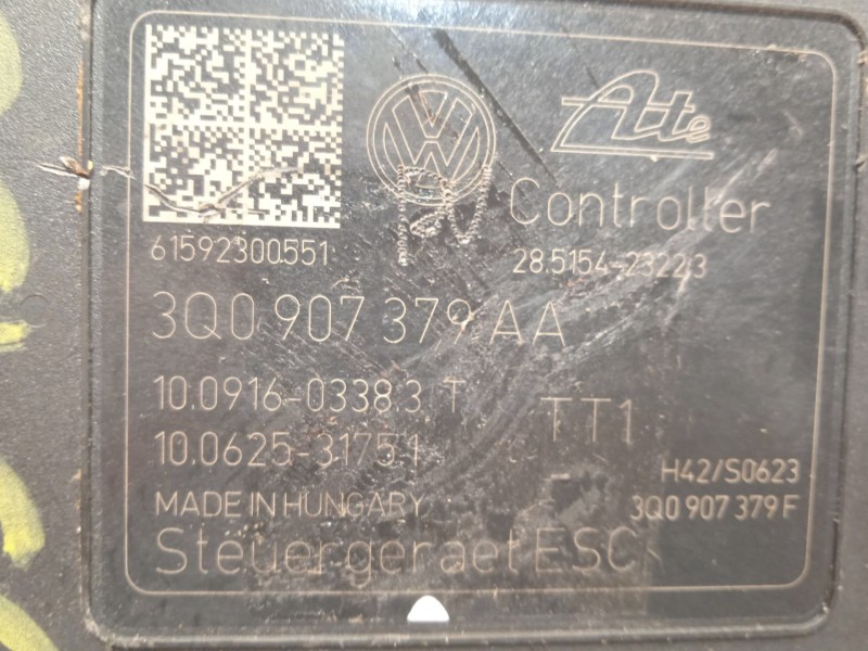 Recambio de abs para audi a3 (8v1, 8vk) 1.6 tdi referencia OEM IAM 3Q0614517AA 3Q0614379AA 10022006714