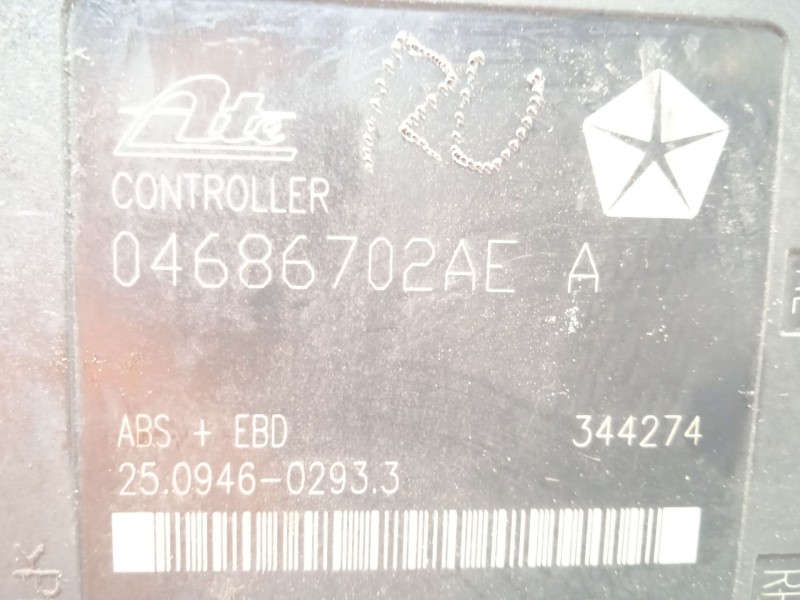 Recambio de abs para chrysler voyager iv (rg, rs) 3.3 awd referencia OEM IAM P04721427AK 25020409533 25020409524