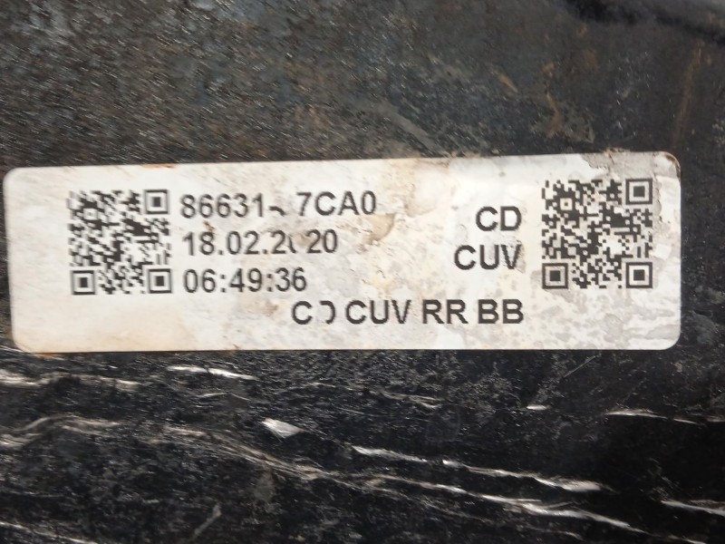 Recambio de refuerzo paragolpes trasero para kia xceed (cd) 1.6 crdi 115 referencia OEM IAM 86631J7CA0  