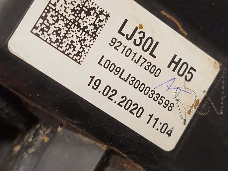 Recambio de faro izquierdo para kia xceed (cd) 1.6 crdi 115 referencia OEM IAM 92101J7300  