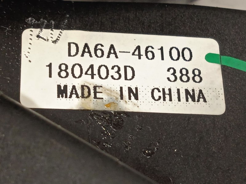 Recambio de palanca cambio para mazda cx-3 (dk) 2.0 skyactiv-g referencia OEM IAM DA6A46100  