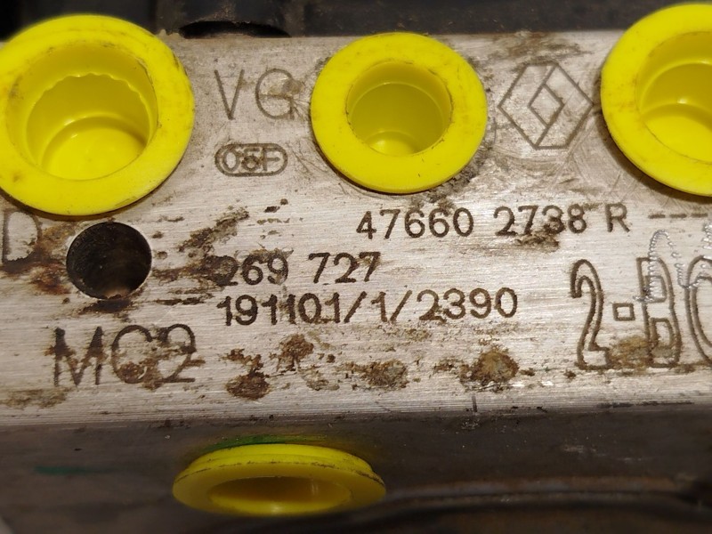 Recambio de abs para dacia duster (hm_) 1.5 dci 115 4x4 (hmad) referencia OEM IAM 476602738R 0265956628 269727