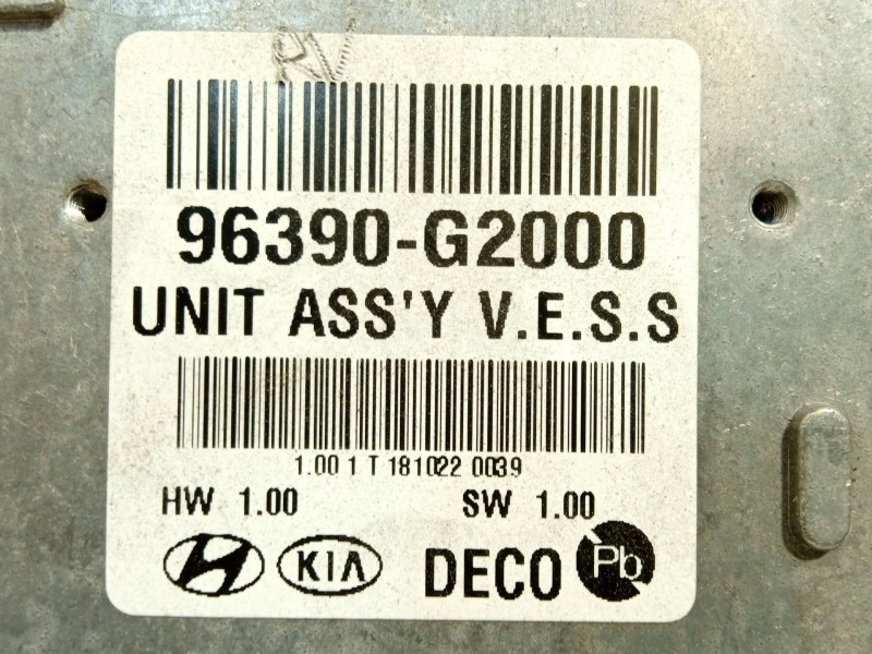 Recambio de modulo electronico para hyundai ioniq (ae) 1.6 gdi hybrid referencia OEM IAM 96390G2000  
