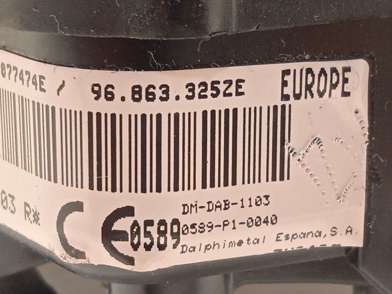 Recambio de airbag delantero izquierdo para peugeot 508 sw i (8e_) 2.0 hdi referencia OEM IAM 96863325ZE 4112QG 