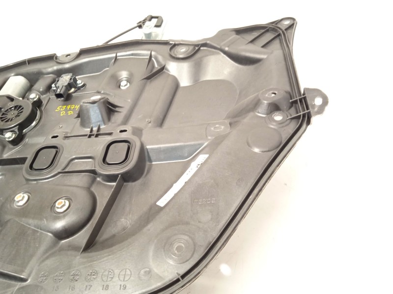 Recambio de elevalunas delantero derecho para mazda cx-3 (dk) 2.0 skyactiv-g referencia OEM IAM DH0M5897XA  