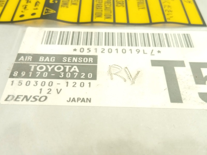 Recambio de centralita airbag para toyota lexus gs (gs/us/ws19) 300 referencia OEM IAM 8917030720  1503001201