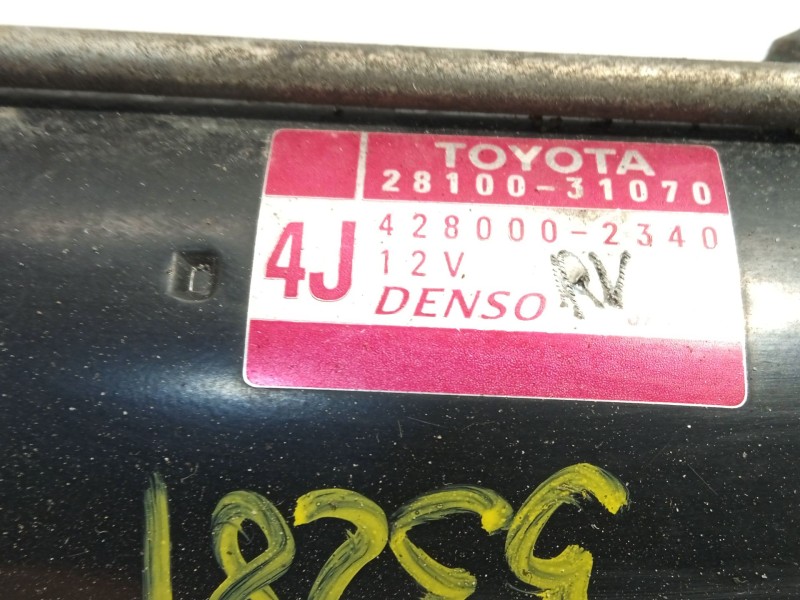 Recambio de motor arranque para toyota lexus gs (gs/us/ws19) 300 referencia OEM IAM 2810031070 4280002340 