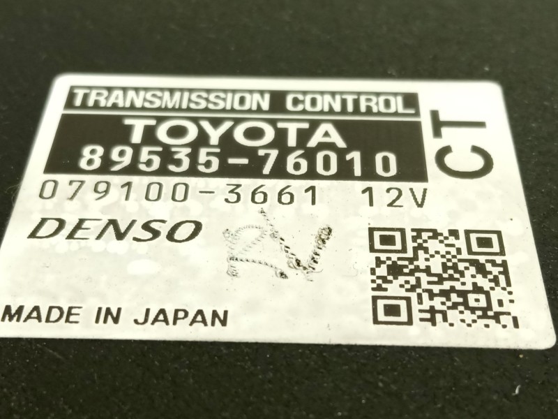 Recambio de modulo electronico para lexus ct 200h referencia OEM IAM 8953576010  0791003661