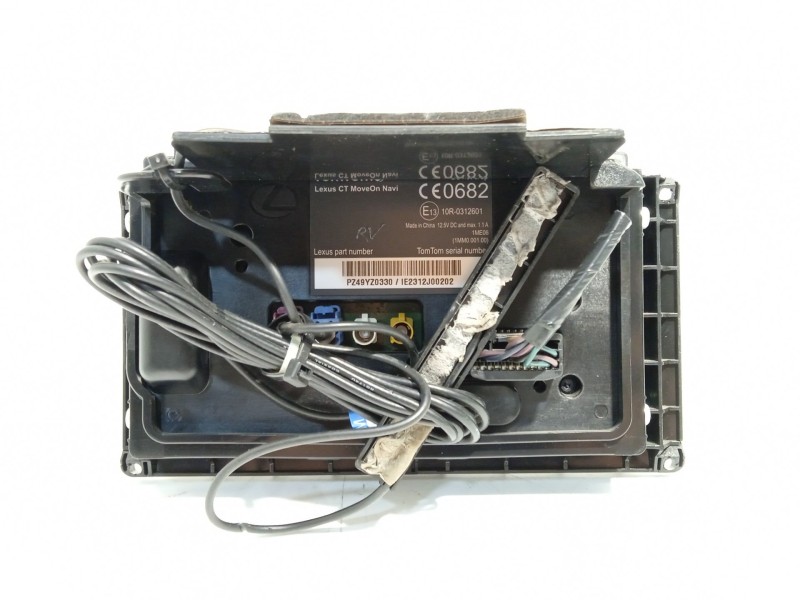Recambio de pantalla multifuncion para lexus ct 200h referencia OEM IAM NOREF  10R0312601