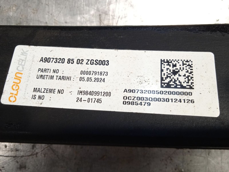 Recambio de ballesta trasera para mercedes-benz sprinter iii furgón rwd / awd (02-2018) 419 cdi rwd l2 (907.643) referencia OEM 