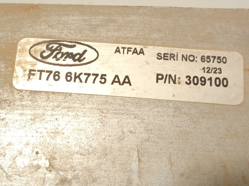Recambio de intercooler para ford transit courier b460 monospace 1.0 ecoboost referencia OEM IAM FT766K775AA 1882981 
