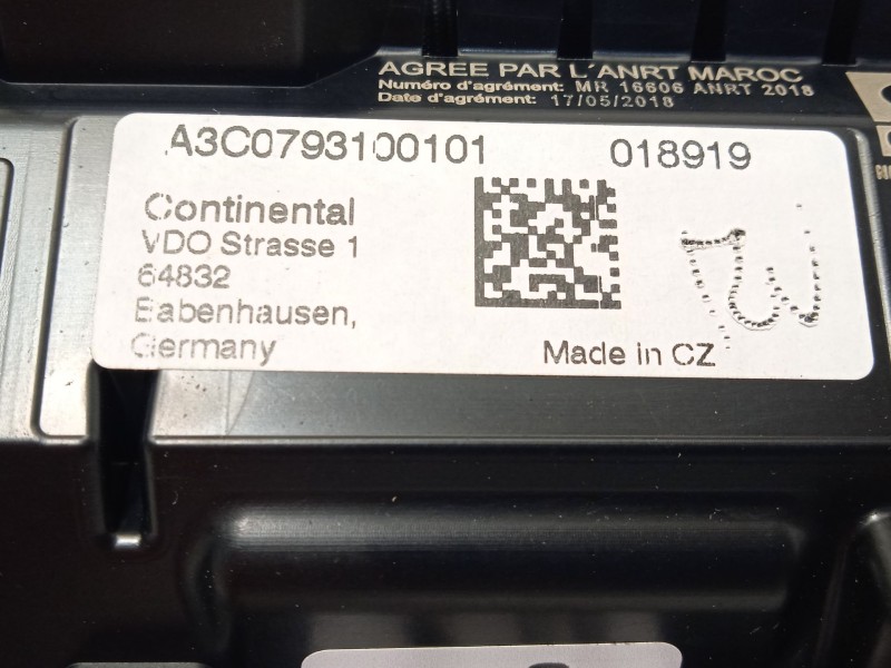 Recambio de cuadro instrumentos para seat arona (kj7, kjp) 1.0 tsi referencia OEM IAM 6F0920320B  A3C0793100101