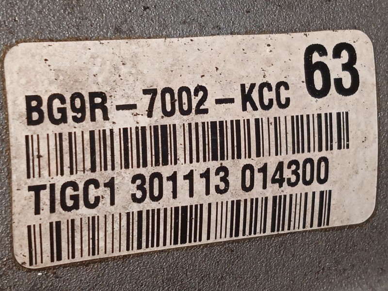 Recambio de caja cambios para ford mondeo ber. (ca2) business referencia OEM IAM BG9R7002KCC 1729495 