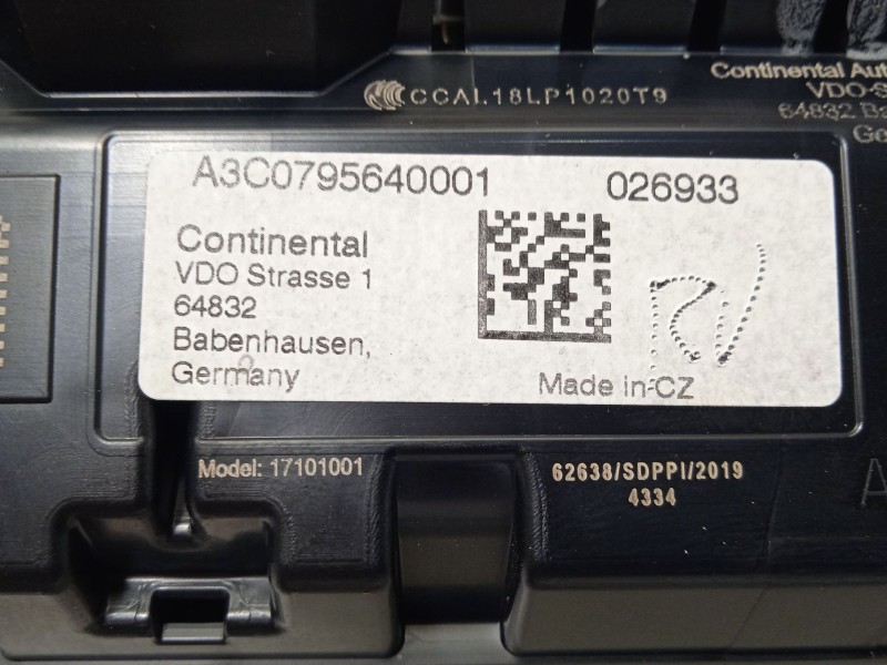 Recambio de cuadro instrumentos para audi q3 sportback (f3n) 35 tdi referencia OEM IAM 83A920700C  A3C0795640001