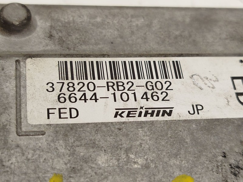 Recambio de centralita motor uce para honda jazz (ge) 1.2 cat referencia OEM IAM 37820RB2G02  6644101462