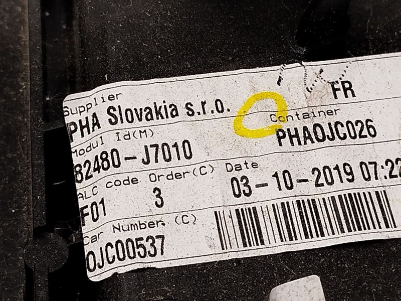 Recambio de elevalunas delantero derecho para kia xceed 1.4 tgdi cat referencia OEM IAM 82480J7010 82460J7010 F00S1W2273