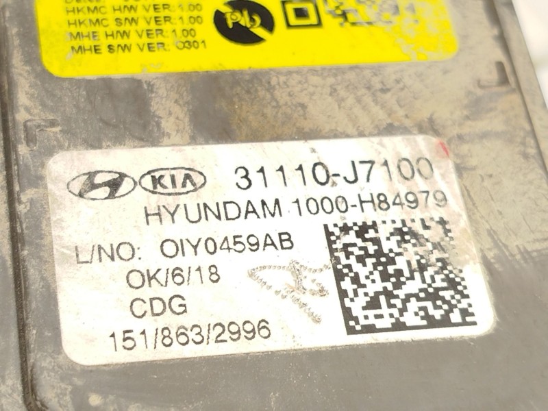 Recambio de bomba combustible para kia xceed 1.4 tgdi cat referencia OEM IAM 31110J7100 33040J7100 