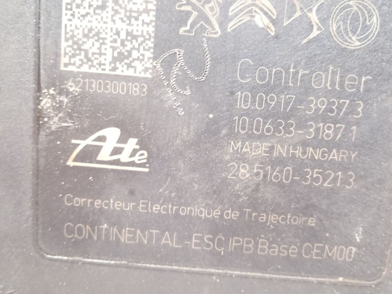 Recambio de abs para citroën c4 iii 1.2 puretech referencia OEM IAM 9841360580 10091739373 10022023724