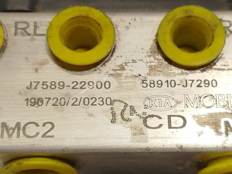 Recambio de abs para kia xceed 1.4 tgdi cat referencia OEM IAM 58910J7290 6158941600 J758922900