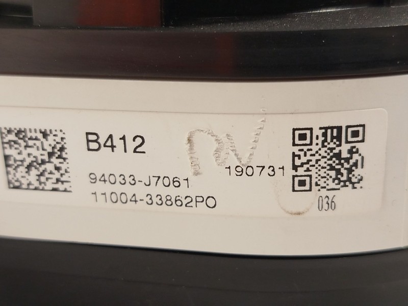 Recambio de cuadro instrumentos para kia xceed 1.4 tgdi cat referencia OEM IAM 94033J7061  