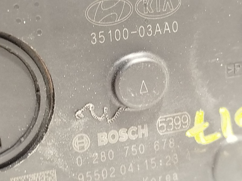 Recambio de caja mariposa para kia xceed 1.4 tgdi cat referencia OEM IAM 3510003AA0  0280750678