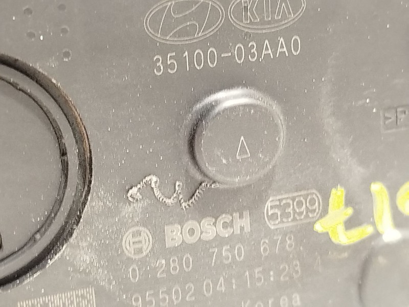 Recambio de caja mariposa para kia xceed 1.4 tgdi cat referencia OEM IAM 3510003AA0  0280750678