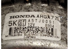 Recambio de alternador para honda jazz (ge) 1.2 cat referencia OEM IAM AHGA77 31100RB0004 A5TJ0091 2