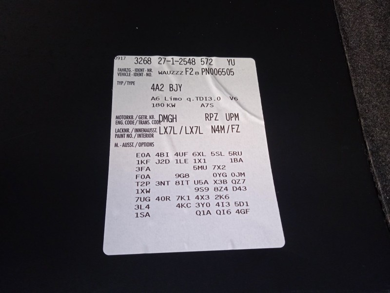 audi a6 c8 (4a2) del año 2022