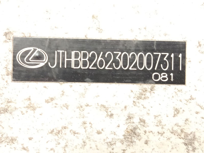 Recambio de refuerzo paragolpes trasero para lexus is200 (ds2/is2) 220d referencia OEM IAM 5202353010  