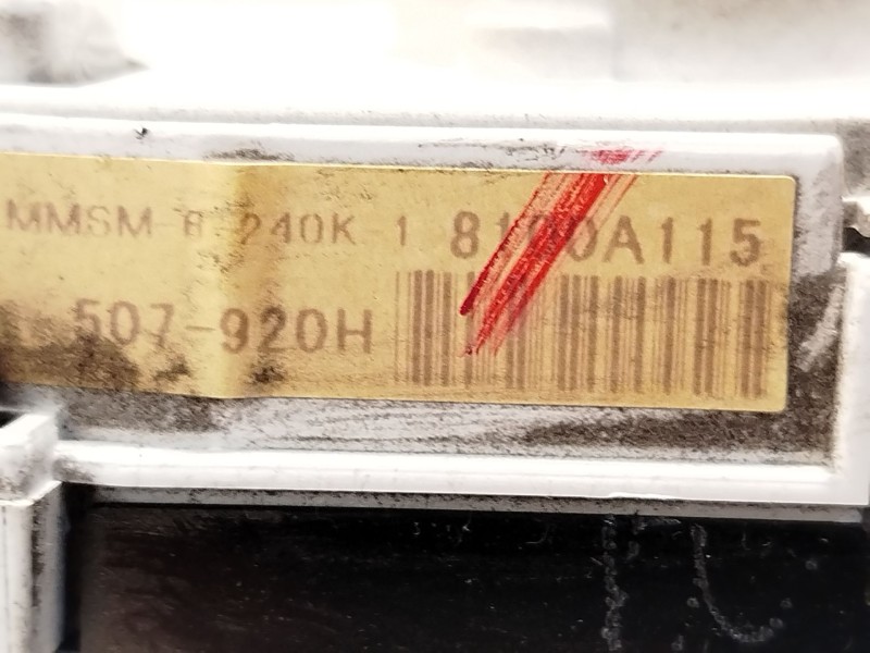 Recambio de cuadro instrumentos para mitsubishi outlander ii (cw_w) 2.0 di-d (cw8w) referencia OEM IAM 8100A115  