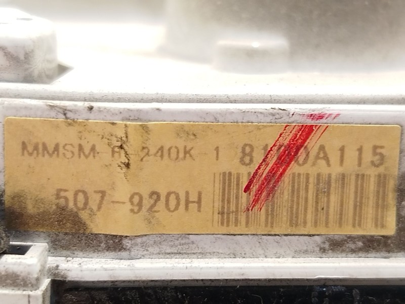 Recambio de cuadro instrumentos para mitsubishi outlander ii (cw_w) 2.0 di-d (cw8w) referencia OEM IAM 8100A115  