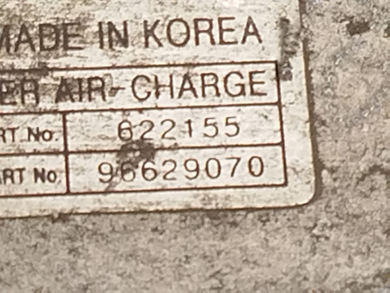 Recambio de intercooler para chevrolet captiva (c100, c140) 2.0 d 4wd referencia OEM IAM 96629070  