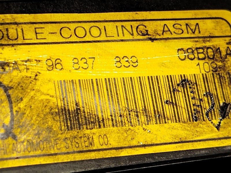 Recambio de electroventilador para chevrolet captiva (c100, c140) 2.0 d 4wd referencia OEM IAM 96837839  