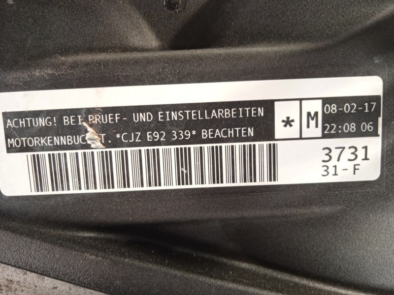 Recambio de motor completo para seat ibiza (6p1) reference referencia OEM IAM CJZ CJZC CJZE