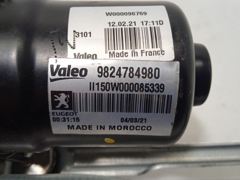 Recambio de motor limpia delantero para citroën c4 iii 1.2 puretech referencia OEM IAM 9824784980  