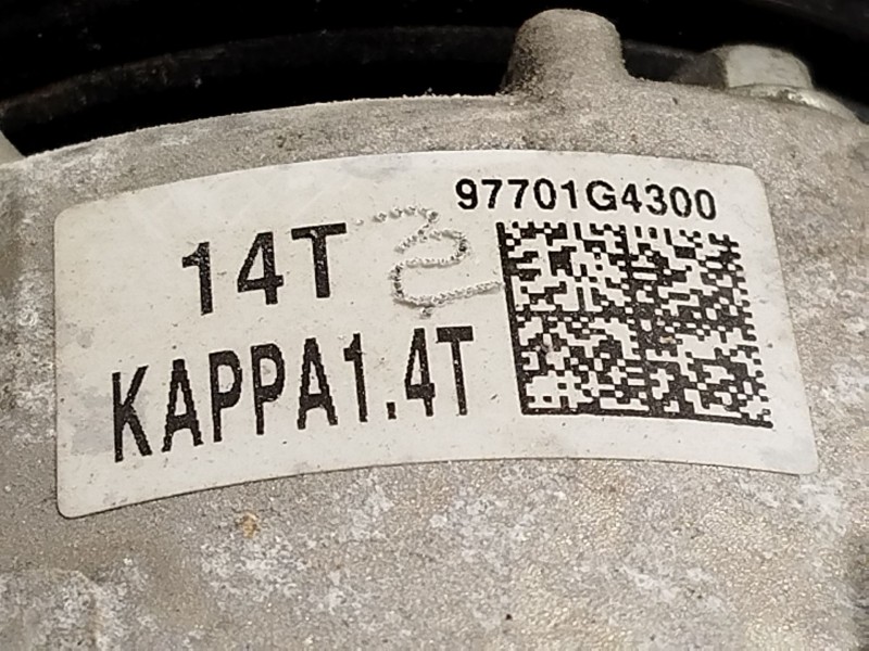 Recambio de compresor aire acondicionado para kia xceed 1.4 tgdi cat referencia OEM IAM 97701G4300  