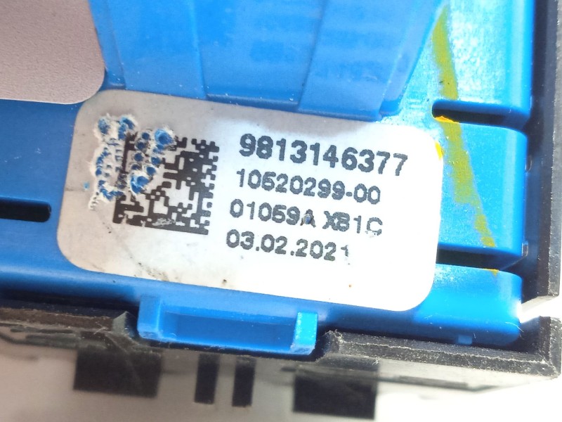 Recambio de interruptor para citroën c4 iii 1.2 puretech referencia OEM IAM 9813146377 98131463ZD 