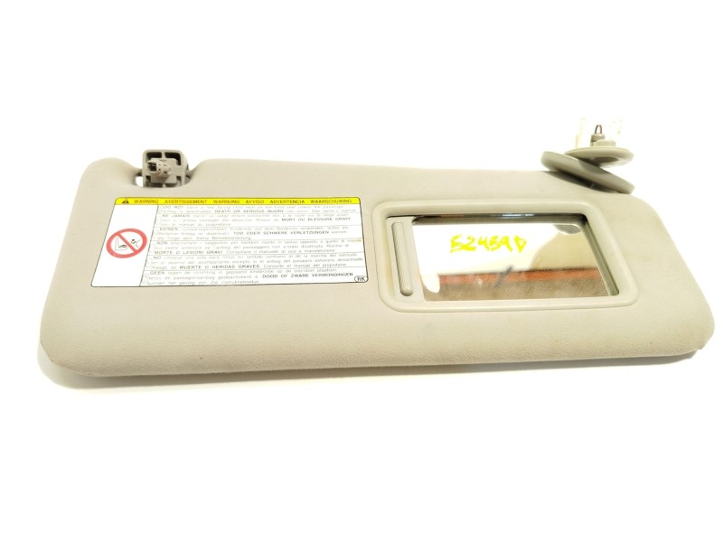 Recambio de parasol derecho para lexus is200 (ds2/is2) 220d referencia OEM IAM 7431053180B0  