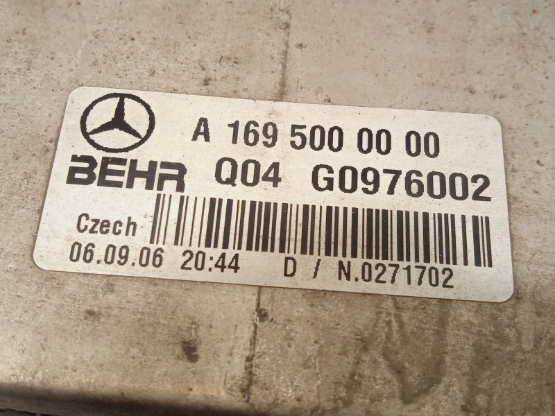 Recambio de intercooler para mercedes-benz clase b (w245) 2.0 cat referencia OEM IAM A1695000000  