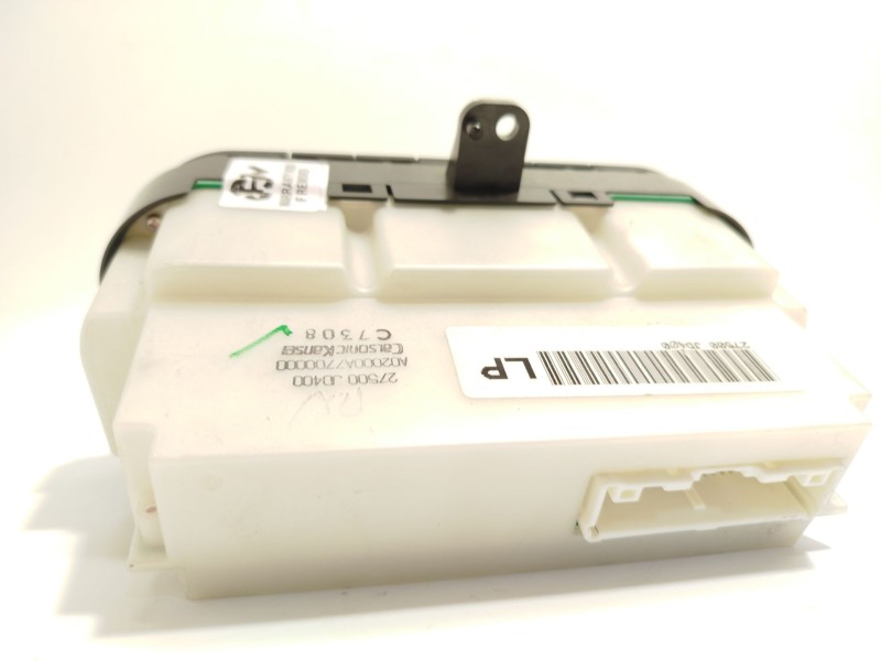 Recambio de mando climatizador para nissan qashqai i (j10, nj10) 2.0 referencia OEM IAM 27500JD400  