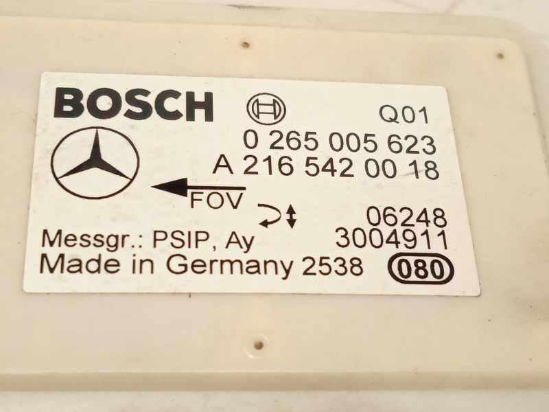 Recambio de centralita esp para mercedes-benz clase b (w245) 2.0 cat referencia OEM IAM A2165420018  0265005623