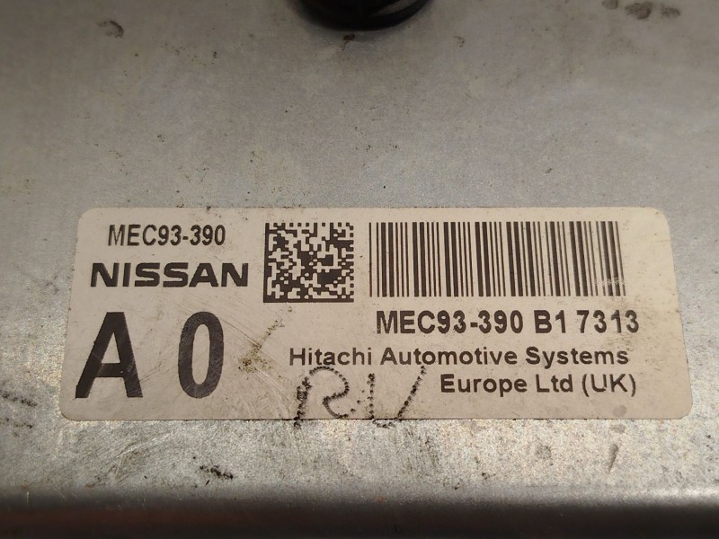 Recambio de centralita motor uce para nissan qashqai i (j10, nj10) 2.0 referencia OEM IAM MEC93390  