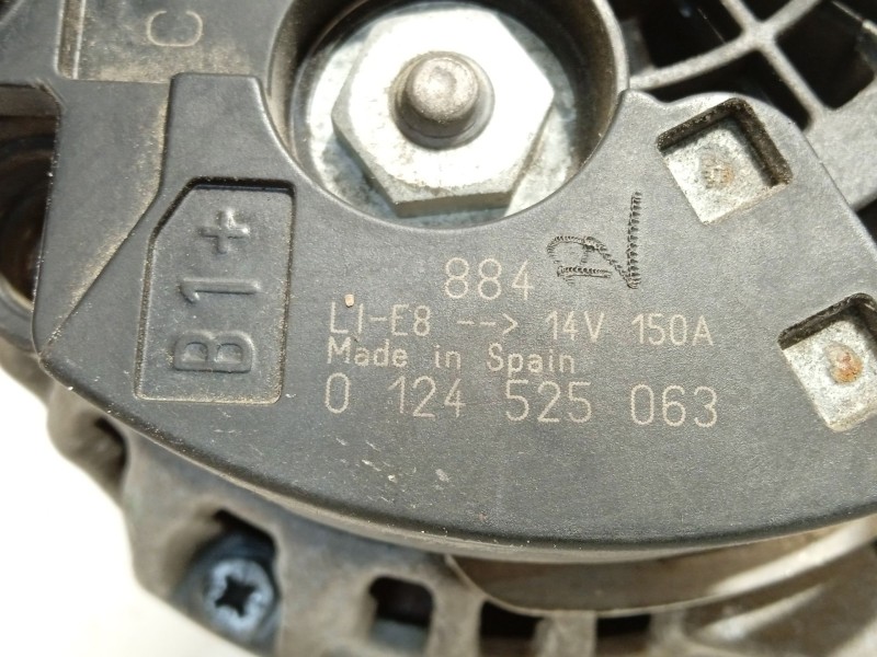 Recambio de alternador para citroën c5 iii (rd_) 2.0 16v referencia OEM IAM 9649846780  0124525063