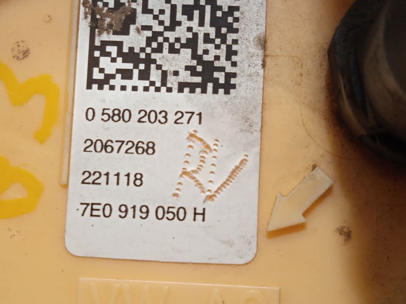 Recambio de bomba combustible para volkswagen touran (1t1, 1t2) 1.9 tdi referencia OEM IAM 7E0919050H  0580203271