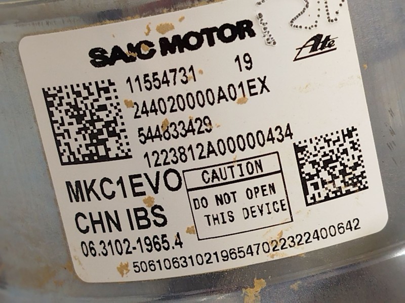 Recambio de abs para mg mg 4 (eh32) ev referencia OEM IAM 11554731 06310918973 544833429