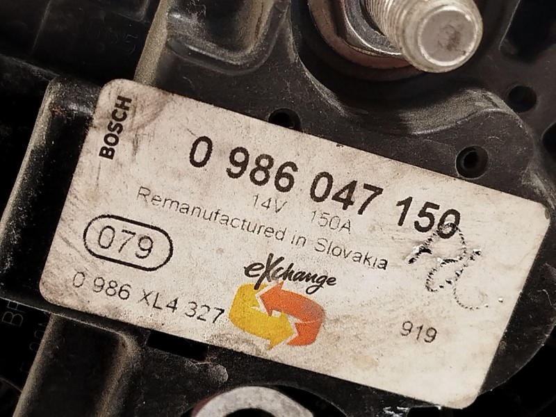 Recambio de alternador para mercedes-benz clase clk (w209) coupe 350 (209.356) referencia OEM IAM 0986047150  