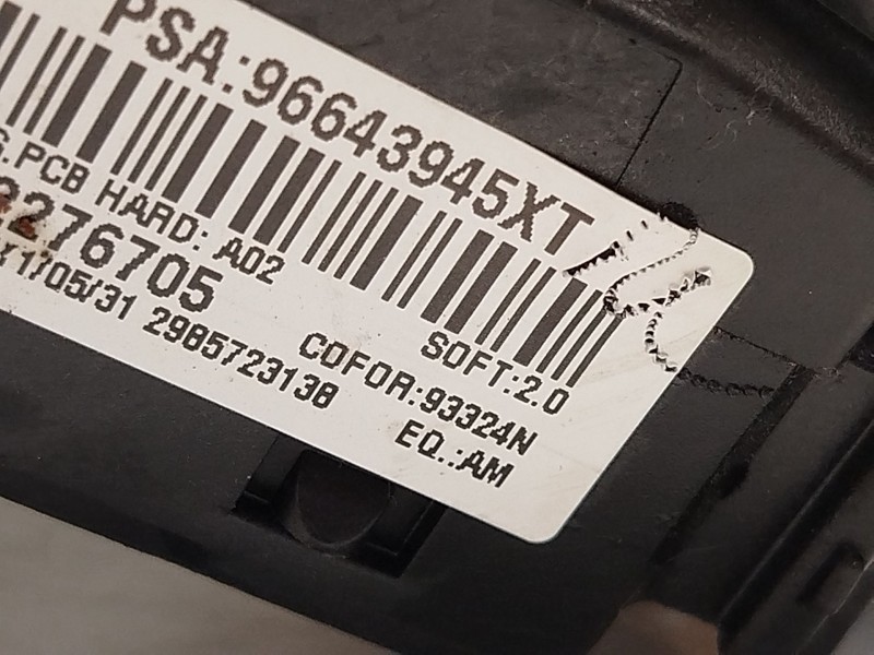 Recambio de mando intermitentes para peugeot 308 i (4a_, 4c_) 1.4 16v referencia OEM IAM 96643945XT  